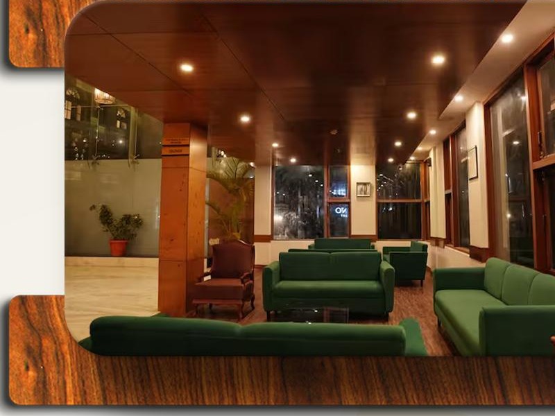 Orsino Hotel Darjeeling Ceiling